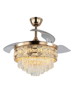 Reversible Ceiling Fan with Light Remote Control