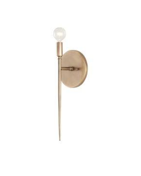 Bel Canto Brass Wall Sconce