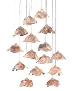 Catrice 15-Light Round Multi-Drop Pendant