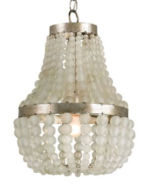 Chanteuse Small Beaded Glass Chandelier