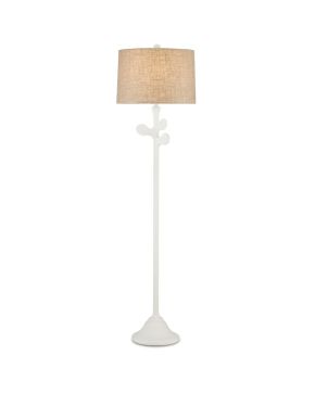 Charny White Floor Lamp