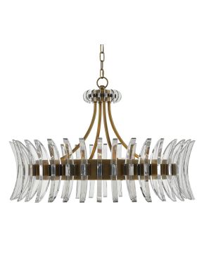 Coquette Brass Chandelier