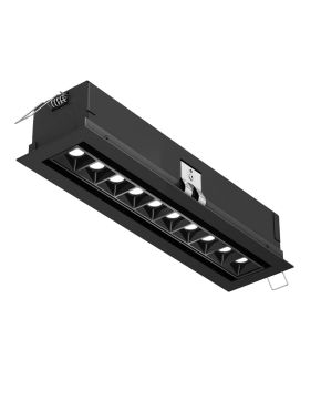 10 Light Microspot Adjustable Recessed Down Light CCT