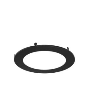 6in Trim Round, Black