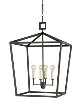 Denison Large Black Lantern