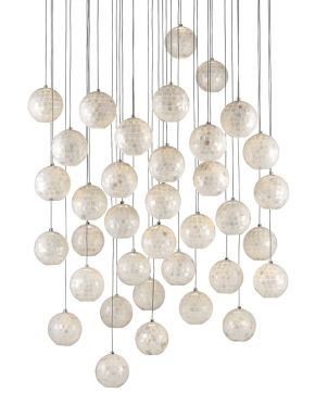 Finhorn 36-Light Round Multi-Drop Pendant