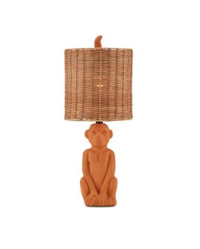 King Louie Terracotta Table Lamp