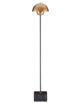 La Rue Brass Floor Lamp