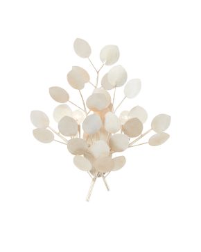 LuNoneria Silver Wall Sconce