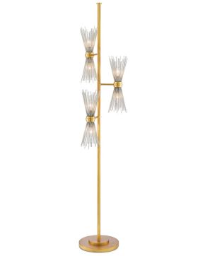 Novatude Gold Floor Lamp