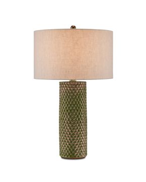 Polka Dot Green Table Lamp