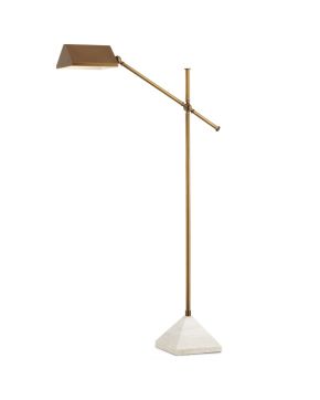 Repertoire Brass Floor Lamp