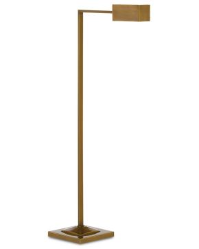 Ruxley Brass Floor Lamp