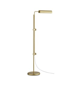 Satire Brass Floor Lamp