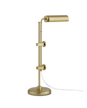 Satire Brass Table Lamp