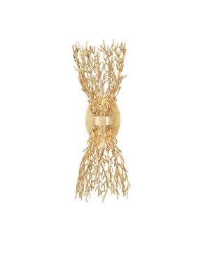 Sea Fan Gold Wall Sconce