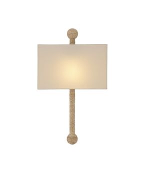 Senegal Wall Sconce - White Shade