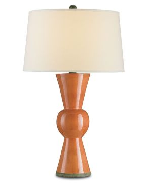 Upbeat Orange Table Lamp