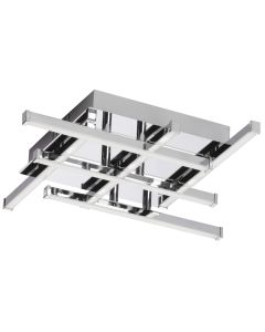 18W LED Flushmount PC w/ WH Acrylic Diffuser