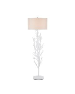 Twig White Floor Lamp