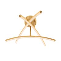 3 Curved Branch Flush Mount